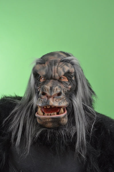 Ancestor, Primate Gorilla Ape Latex Face Mask - Zagone Studios, Llc