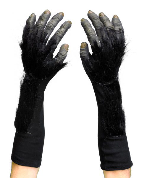 Gorilla Black Vinyl Disposable Gloves-Large