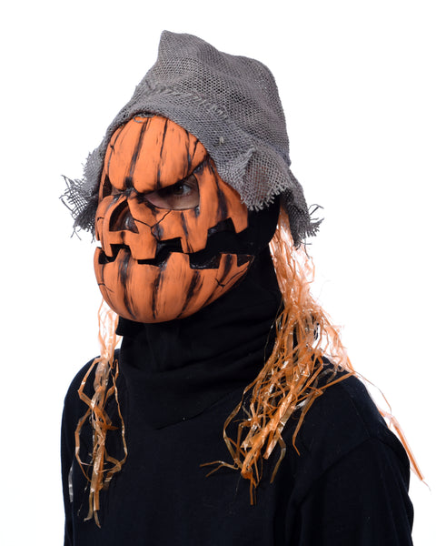 Smashing Jack Pumpkin Monster Latex Face Mask with Moving Mouth - Zagone  Studios, LLC