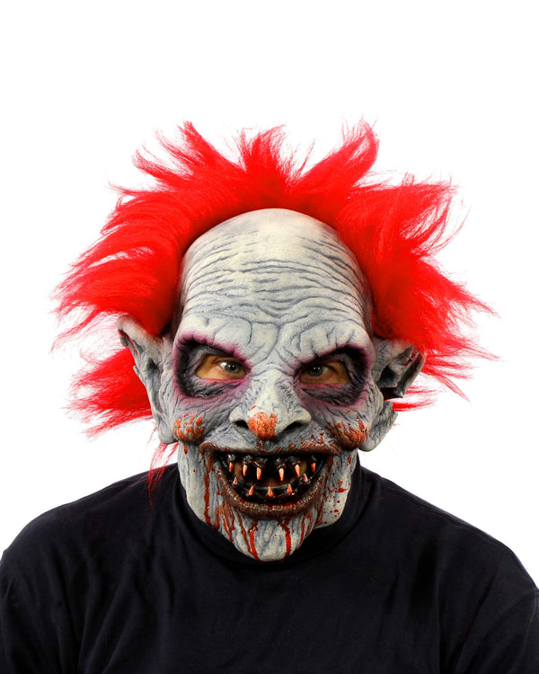 Delicious, Zombie Evil Clown Vampire Character Mask - Zagone Studios, LLC