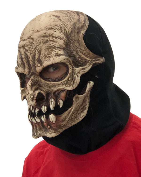 Bone A Part, Skull Skeleton Mask with Moving Mouth - Zagone