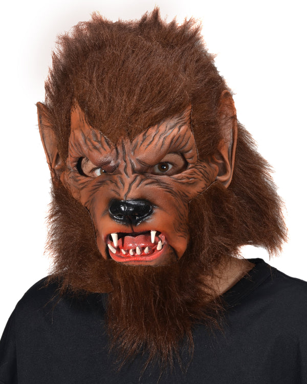 Wolfman, Werewolf Wolf Latex Face Mask - Zagone Studios, LLC