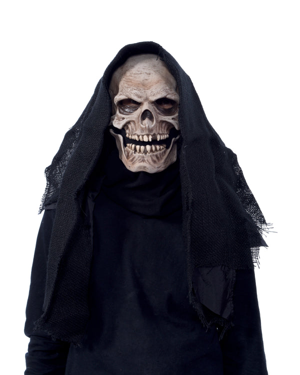Grim Reaper, Skull Skeleton Head Face Mask with Moving Mouth Zagone Studios, LLC