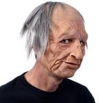 Old Man, The Super Soft Old Man Latex Face Mask with Mouth Movement ...