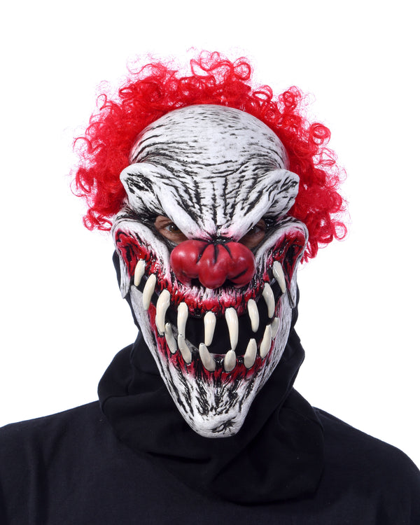 Laugh, Evil Clown Latex Face Mask Zagone