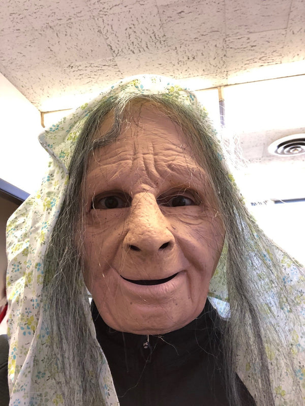 Nana, Old Lady Female Woman Latex Face Mask - Zagone Studios, LLC